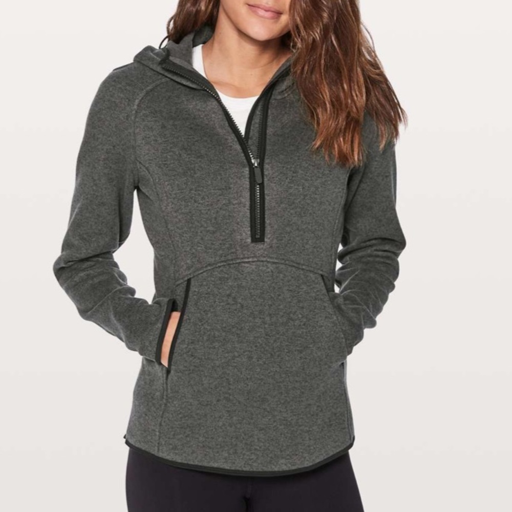 SOLD Lululemon Fleece & Thank You Hooded Pullover